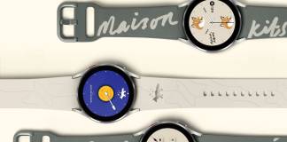 Samsung Galaxy Watch 4 Maison Kitsune Edition Images