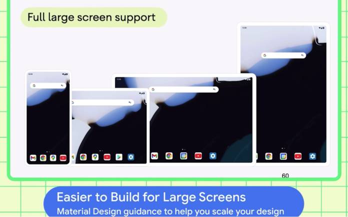 Android 12L Large Screens