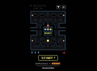 OnePlus Nord 2 PAC-MAN Edition Phone teased before official launch OnePlus Nord 2 x PAC-MAN Edition