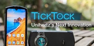 TickTock 5G Dual-Screen Rugged Smartphone