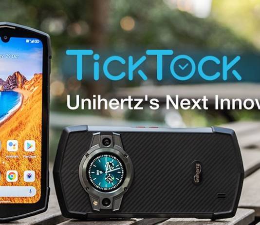 TickTock 5G Dual-Screen Rugged Smartphone