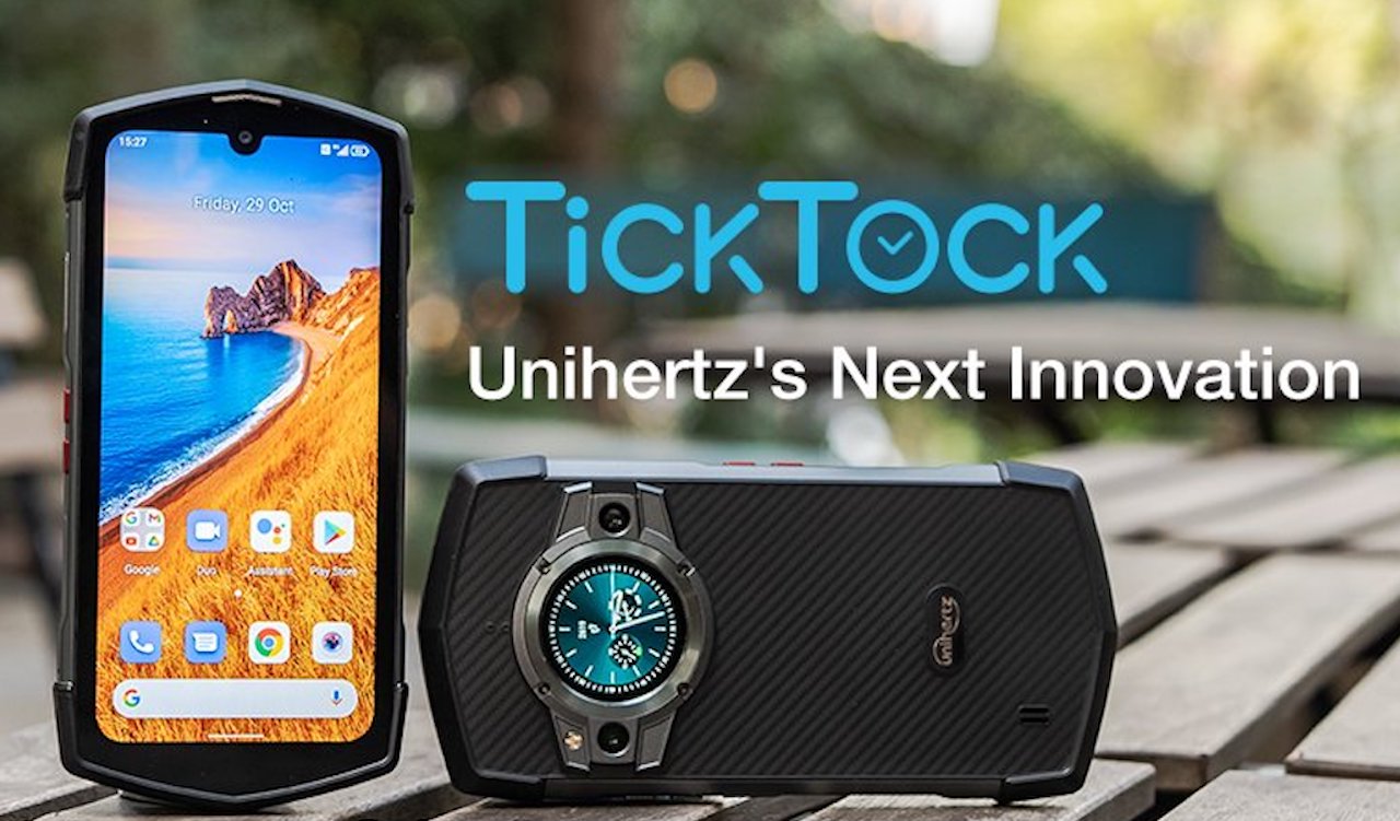TickTock 5G Dual-Screen Rugged Phone coming soon - Android Community