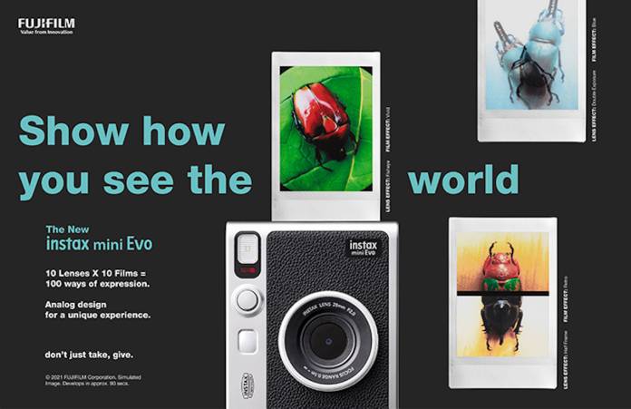 Fujifilm announces new Hybrid instant camera instax mini Evo - Android  Community