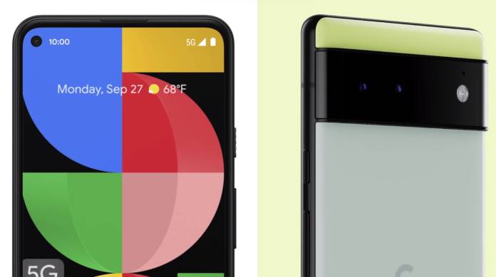 Pixel 6 vs Pixel 5a with 5G