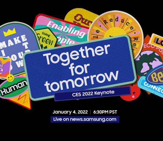 Samsung CES 2022 Pre-Show Keynote Together for Tomorrow