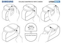 Samsung Rollable Smartwatch with Camera