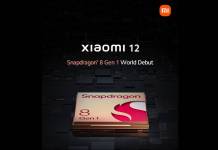 Xiaomi 12 Snapdragon 8 Gen1