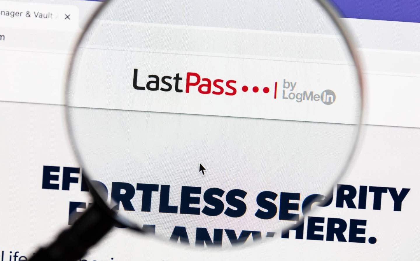 lastpass forgot master password