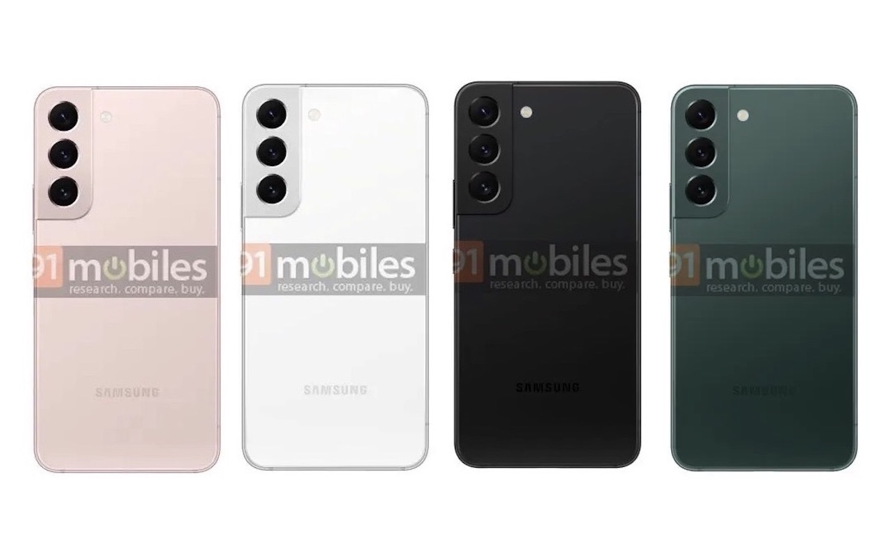 Samsung Galaxy S22 Renders